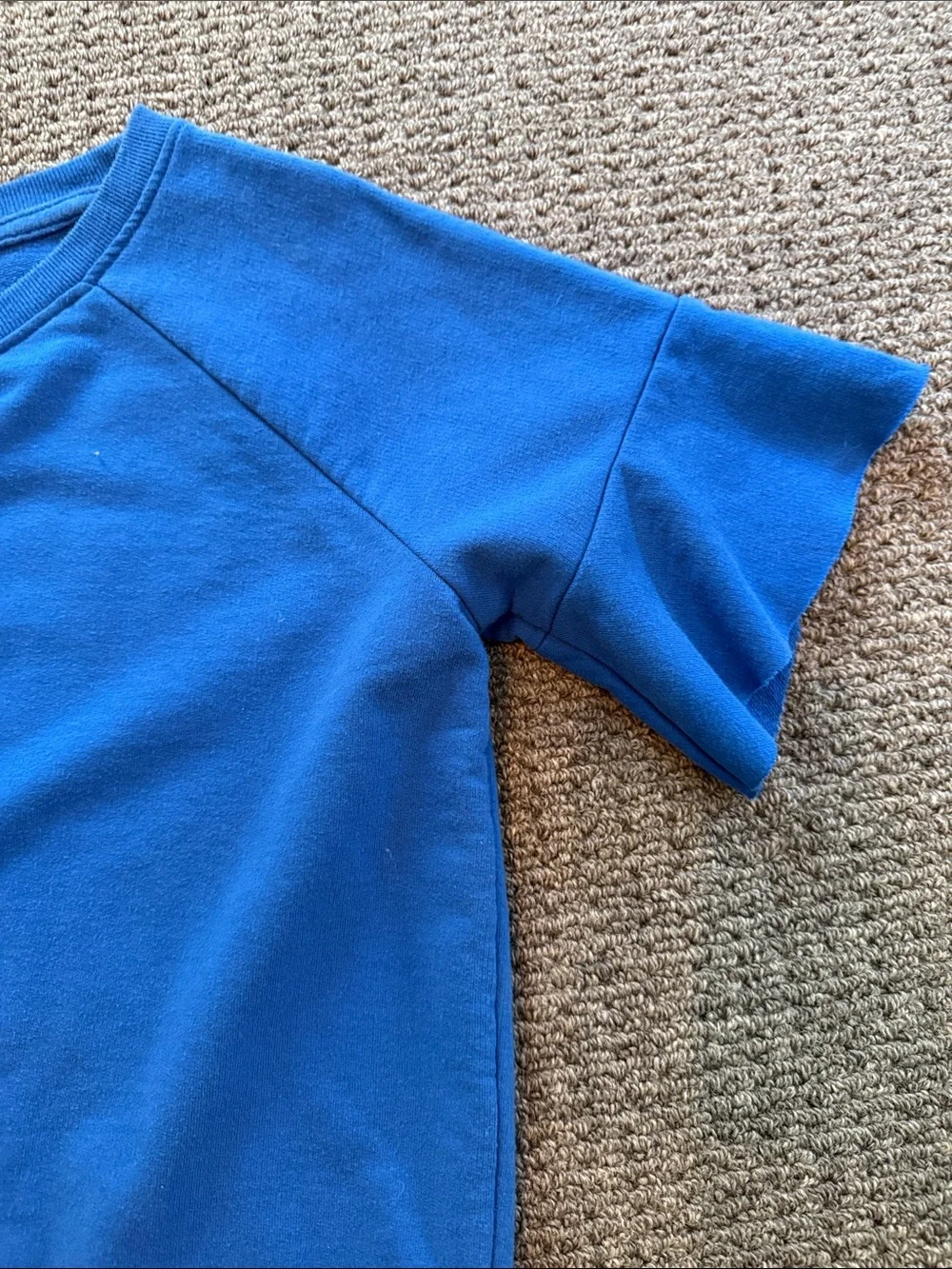 Gymboree Short Sleeve Sweatshirt 14 blue